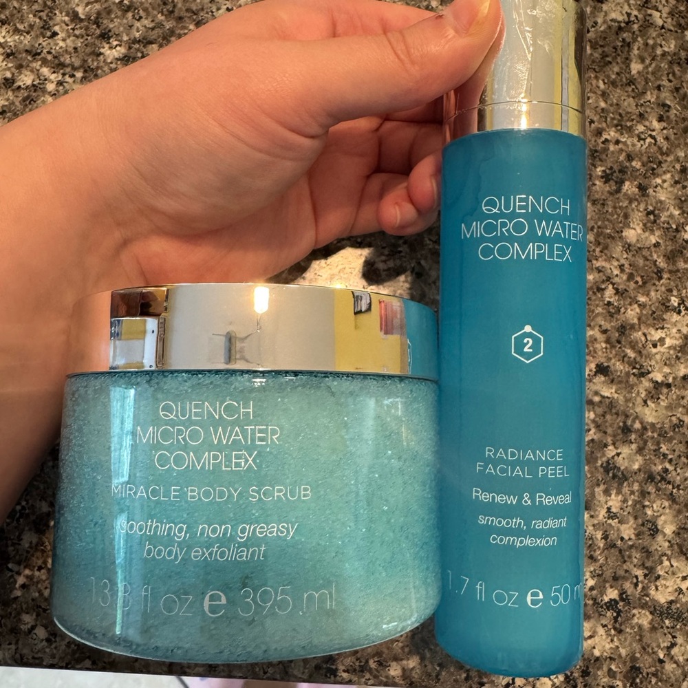 Quench Micro Water Complex Skincare Set - Blue
